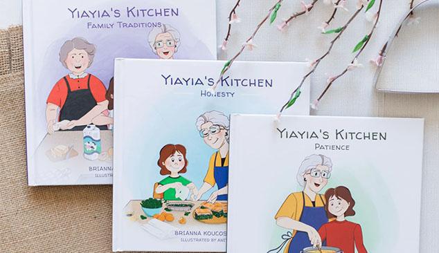 Yiayia's Kitchen Author Brianna Midgley
