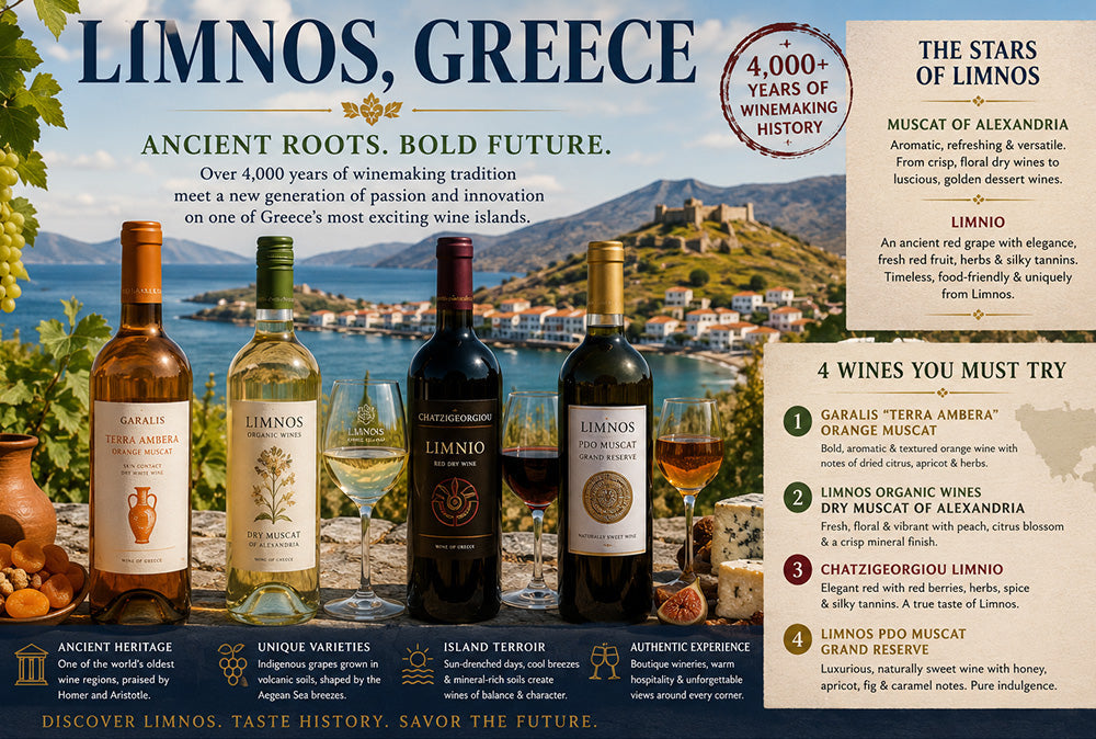 Limnos: The Greek Island Where Ancient Wine Traditions Are Shaping the Future
