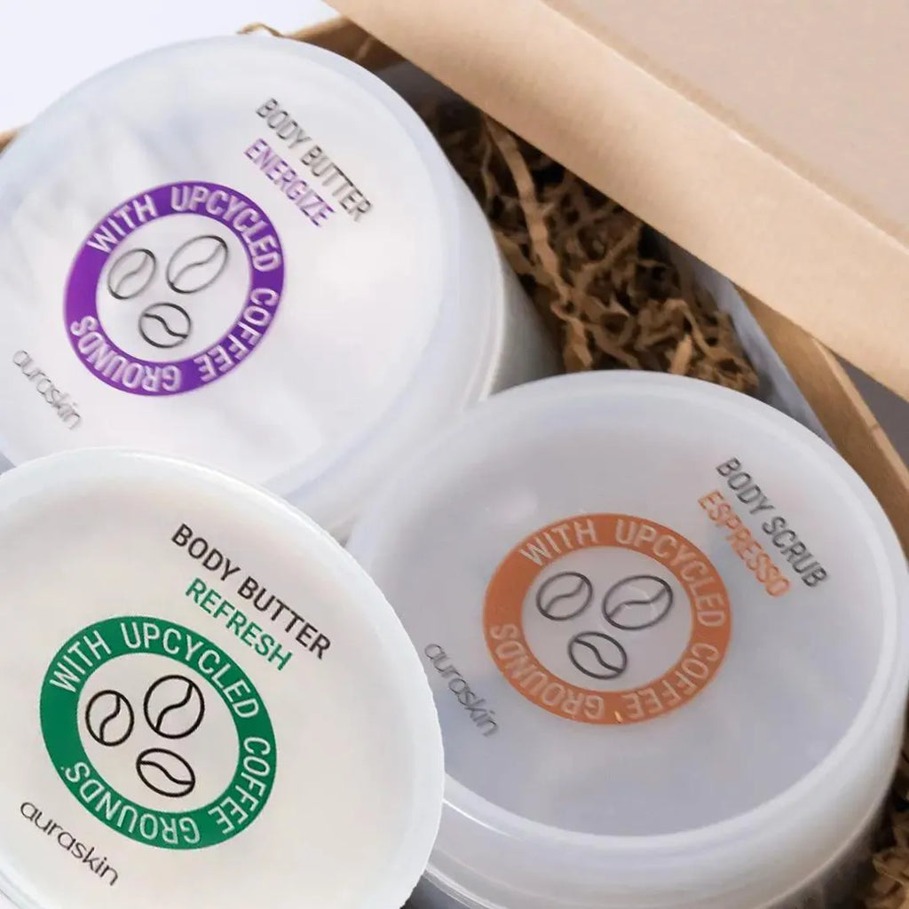 Auraskin Body Butter & Scrub 3-Pack