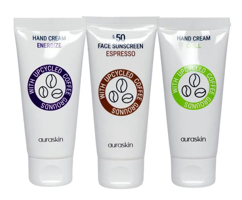 Auraskin Hand Cream 3-Pack Sampler