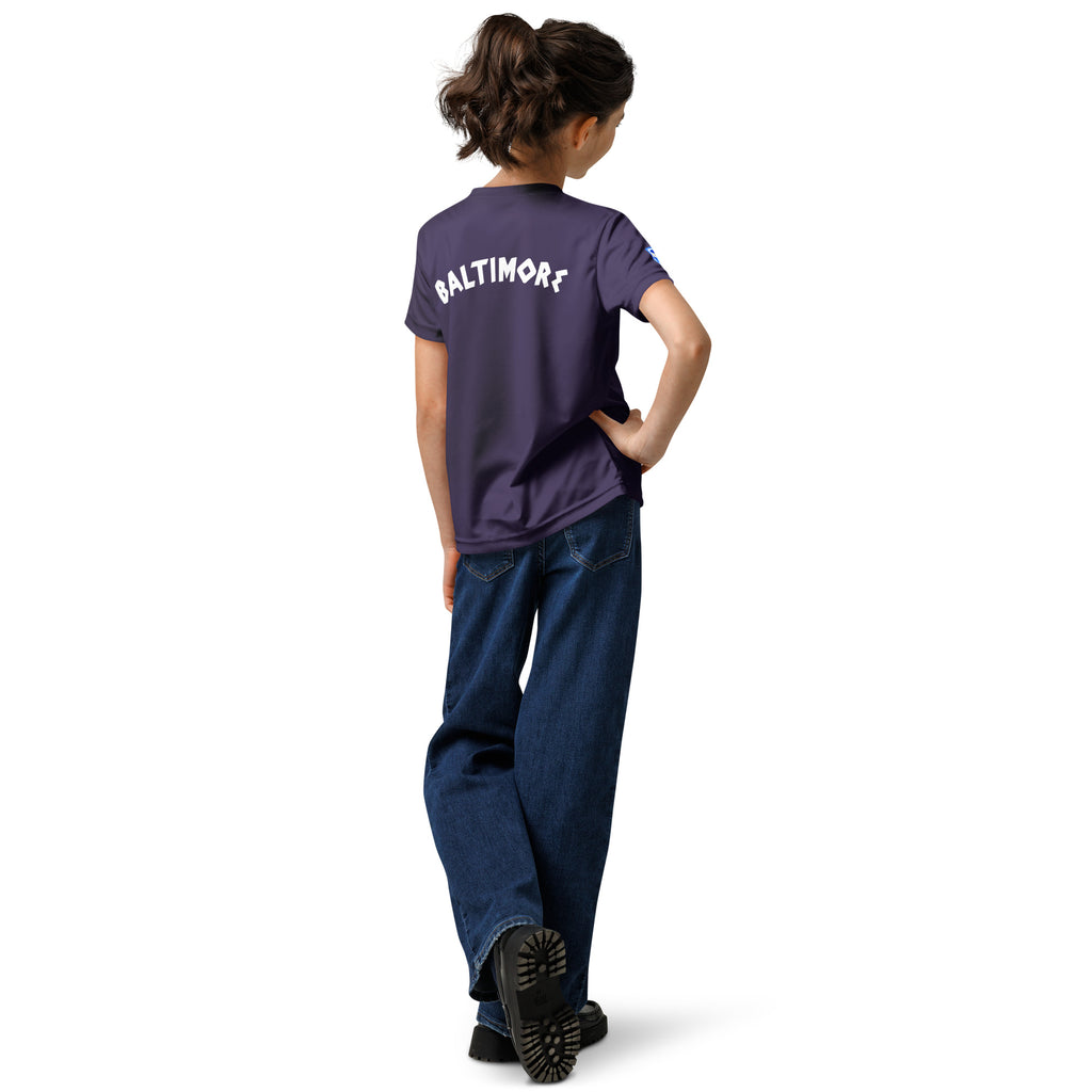 Greek Heritage Baltimore Ravens Kids Sports Jersey