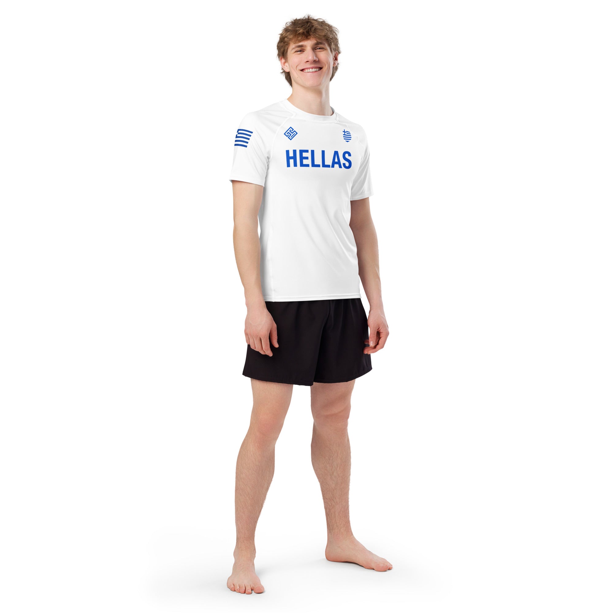 Hellas Men’s Rash Guard Shirt