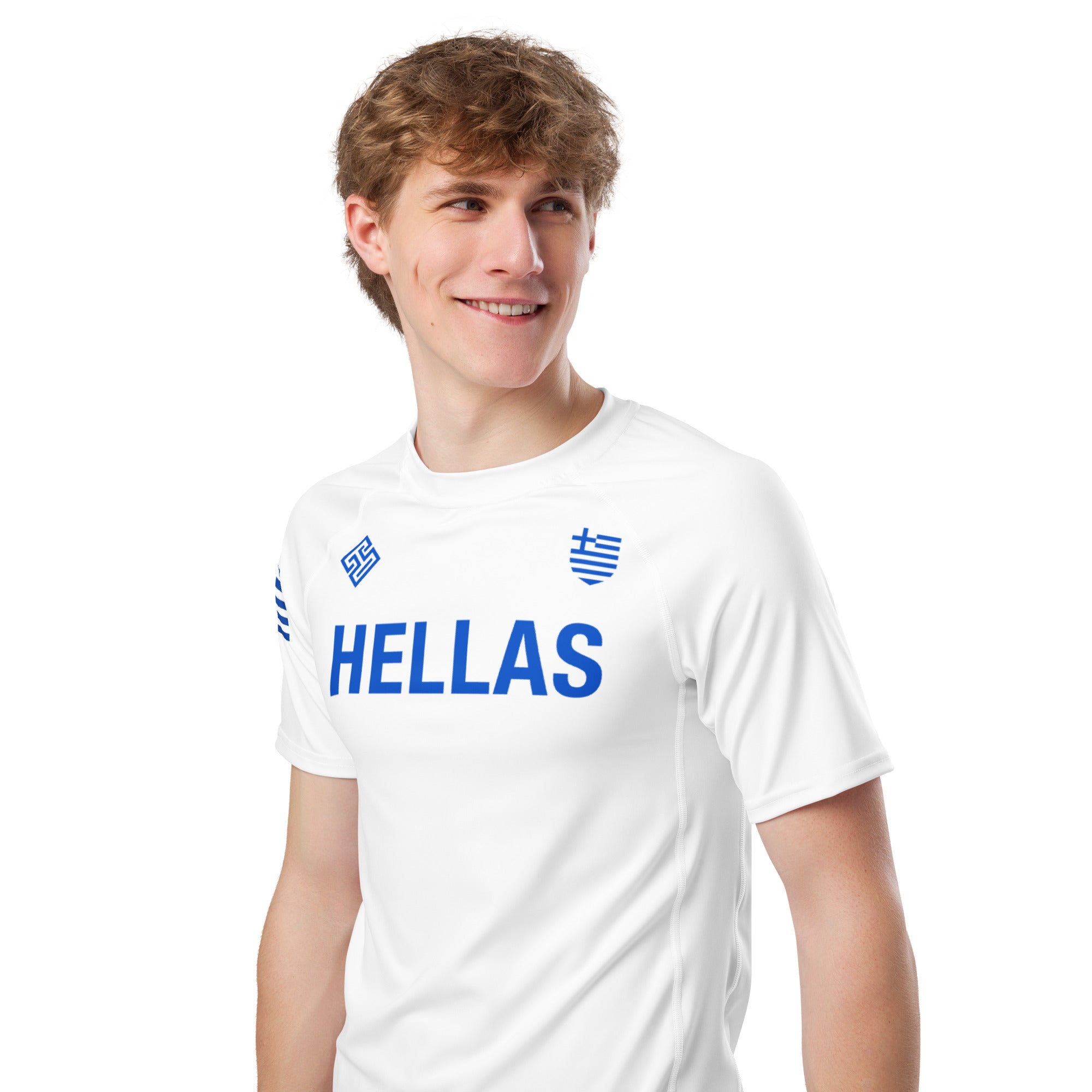 Hellas Men’s Rash Guard Shirt