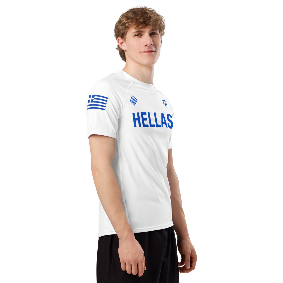 Hellas Men’s Rash Guard Shirt