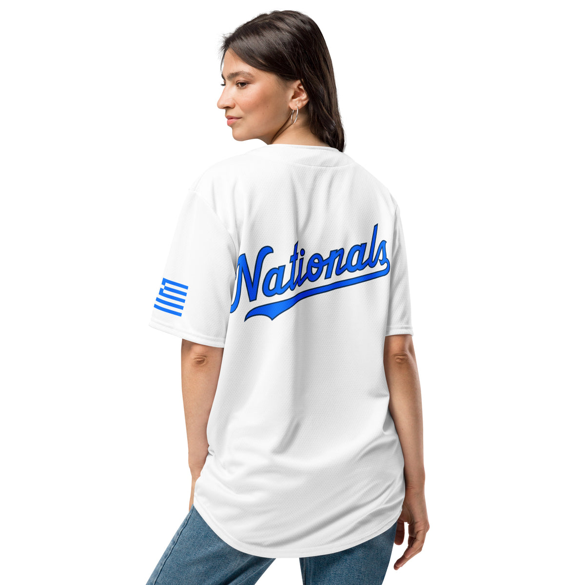 Greek Heritage Washington Nationals Baseball Jersey