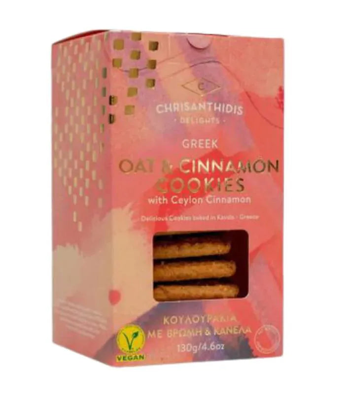 Oat & Cinnamon Cookies with Ceylon Cinnamon