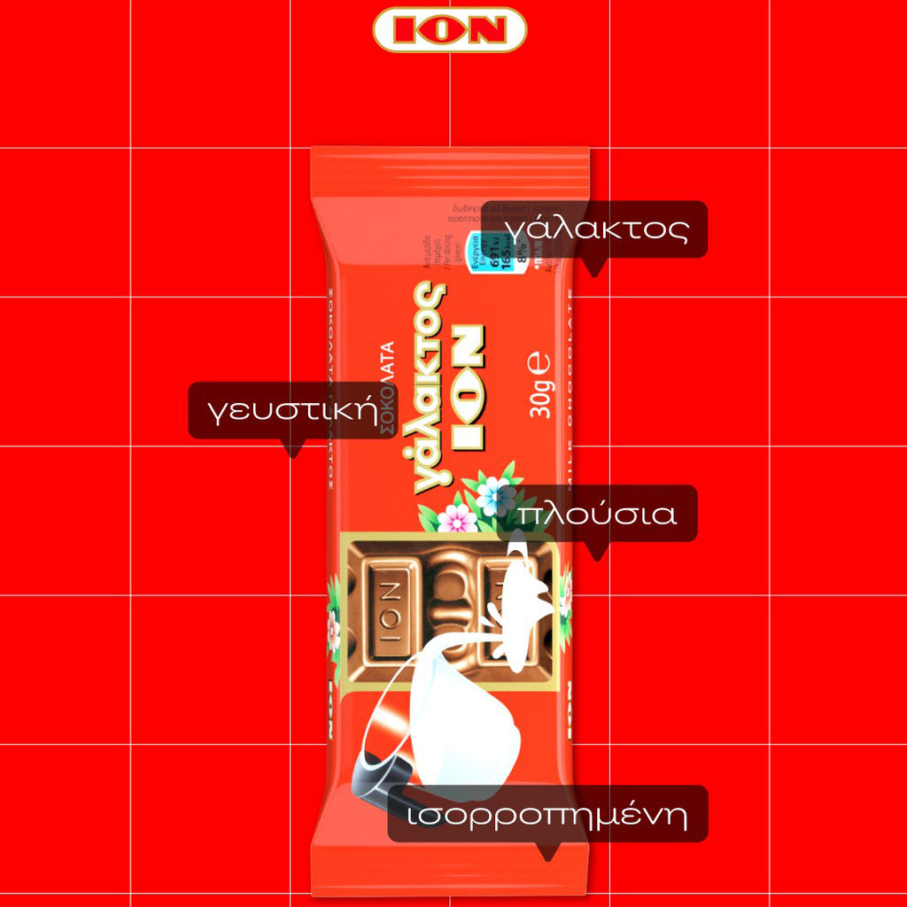 ION Galaktos Milk Chocolate Bar