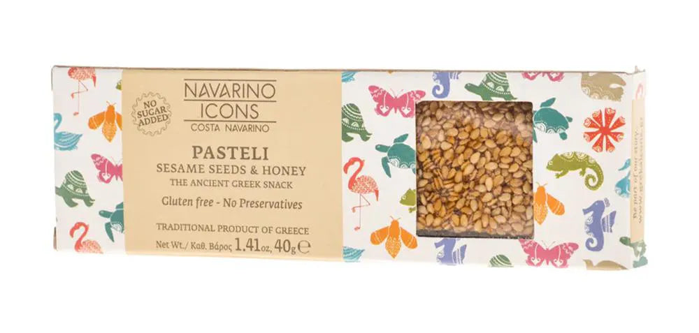Navarino Icons Sesame Seed Bar with Honey