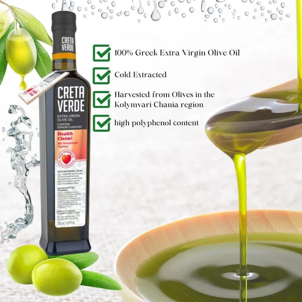 Creta Verde Extra Virgin Olive Oil - 500ml