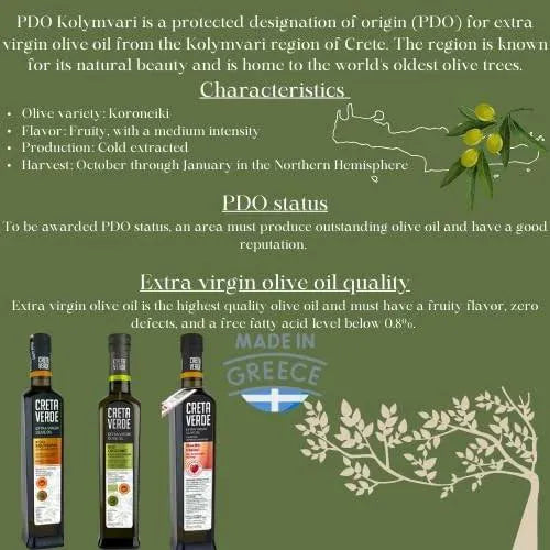 Creta Verde Extra Virgin Olive Oil - 500ml