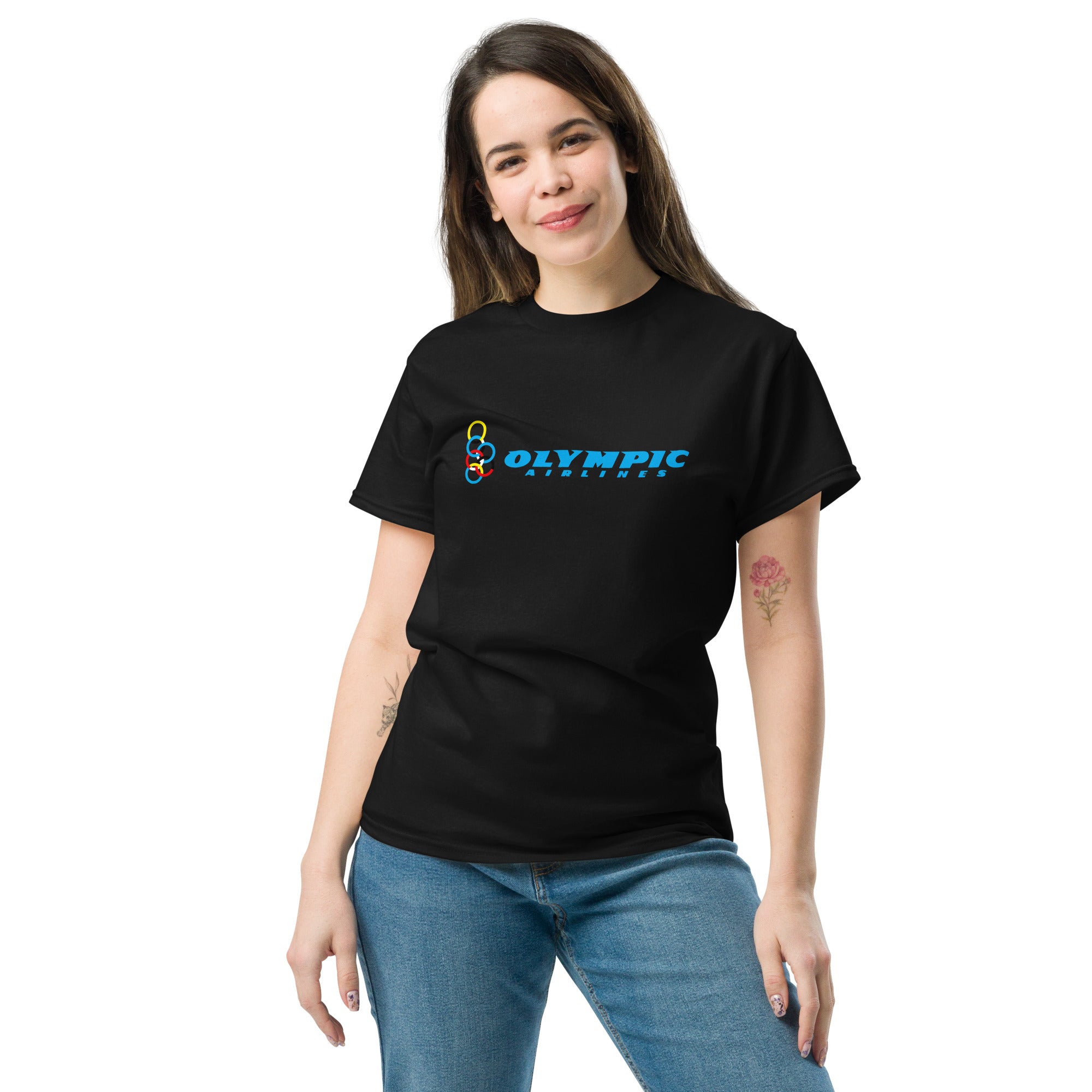 Vintage Olympic Airways Logo Unisex classic tee