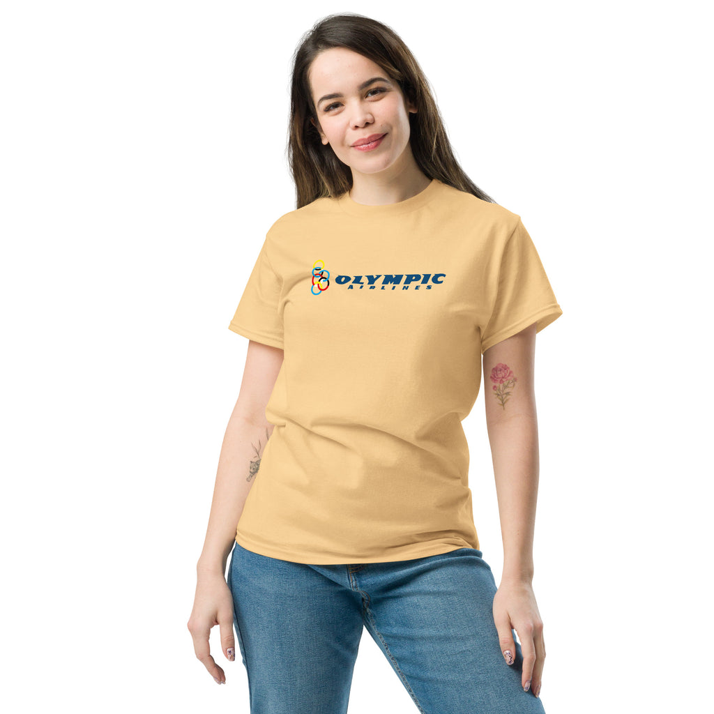 Vintage Olympic Airways Logo Unisex Classic Tee