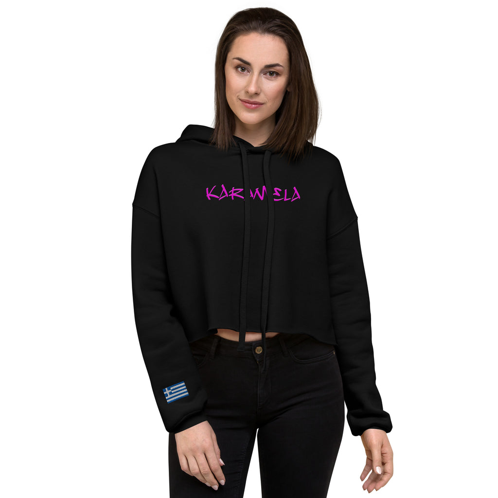 Karamela Crop Hoodie