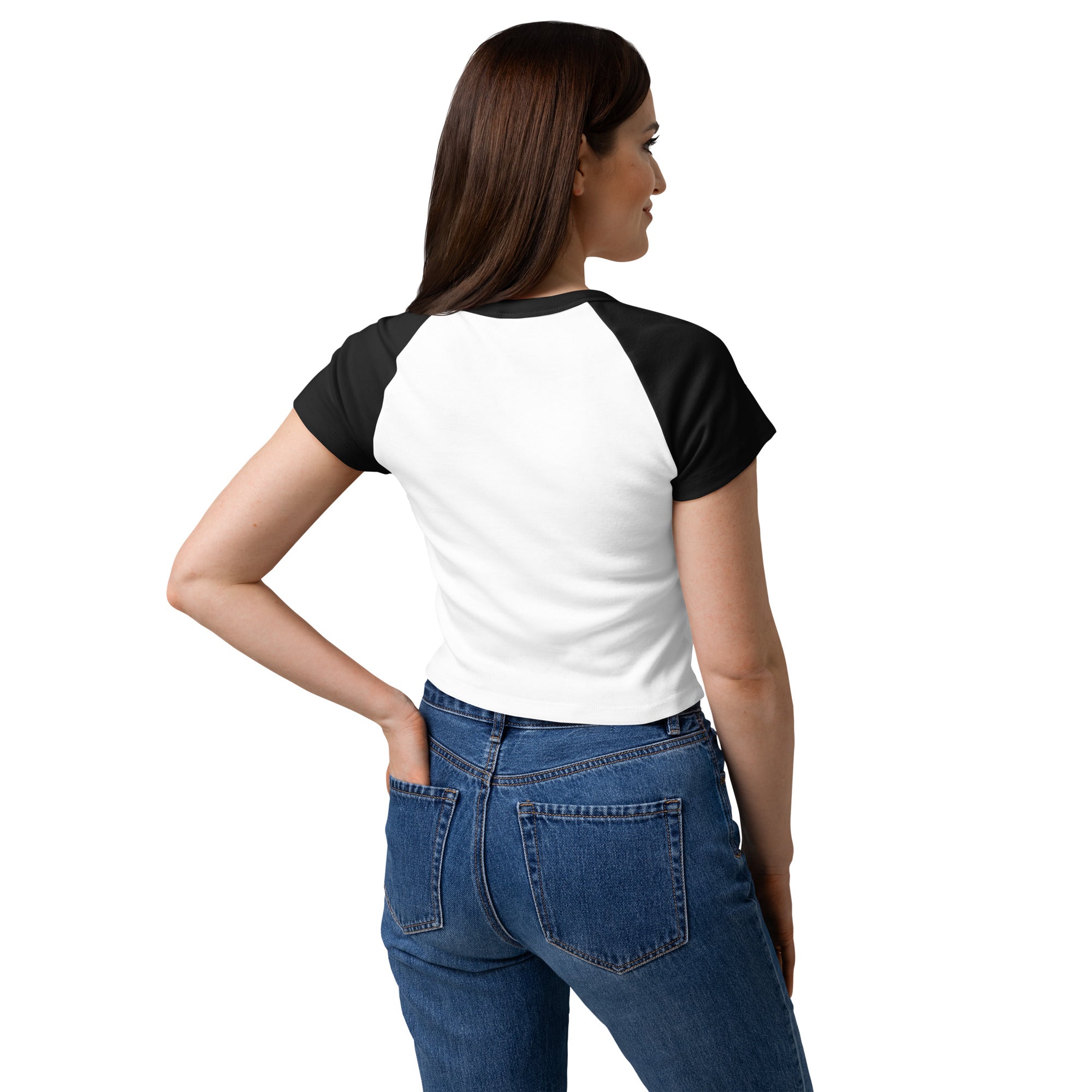 Women’s Karamela Micro Rib Raglan Baby Tee